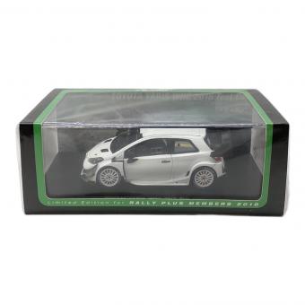 RALLY+ (ラリープラス) モデルカー 1/43 toyota yaris wrc 2018 test car