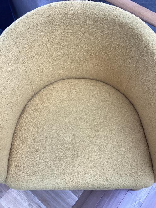 NOCE (ノーチェ) 1人掛けソファー イエロー