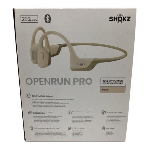SHOKZ (ショックス) スポーツ骨伝導イヤホン R-R-OGD-S810