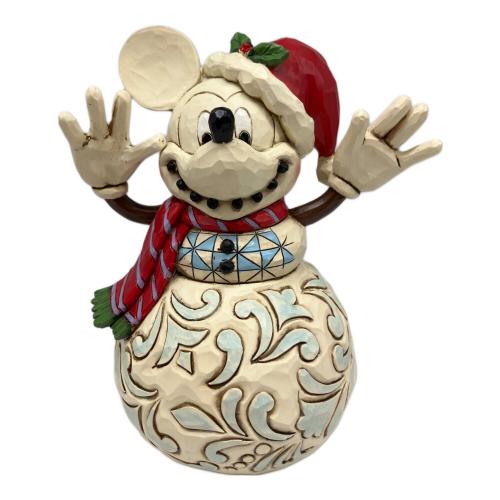 jim shore (ジムショアー) ミッキーマウス スノーマン Disney Traditions