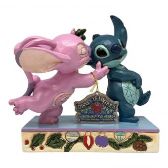 Enesco (エネスコ) エンジェル＆スティッチ ヤドリギ Disney Traditions