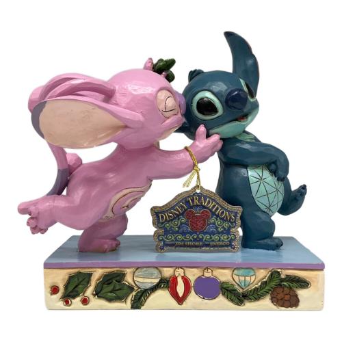 Enesco (エネスコ) エンジェル＆スティッチ ヤドリギ Disney Traditions