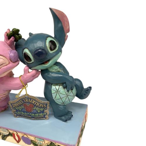 Enesco (エネスコ) エンジェル＆スティッチ ヤドリギ Disney Traditions