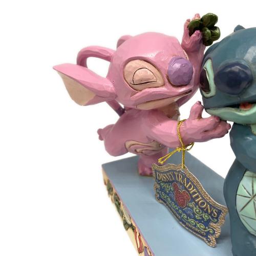 Enesco (エネスコ) エンジェル＆スティッチ ヤドリギ Disney Traditions