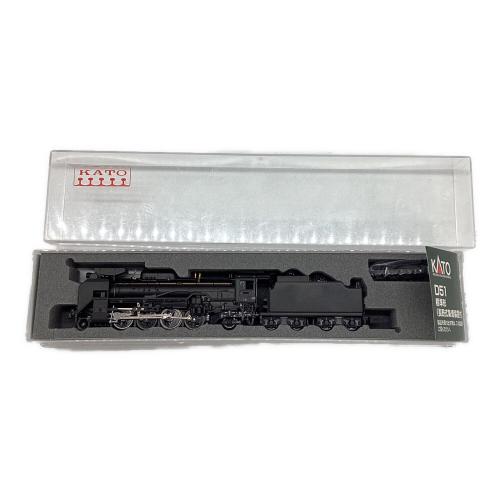 KATO (カトー) 2016-6 標準形（長野式煙装置付)　D51