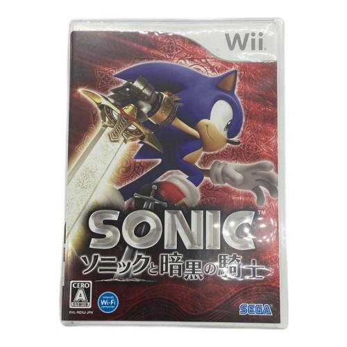 Nintendo (ニンテンドー) Wii用ソフト SONIC ソニックと暗黒の騎士 CERO A (全年齢対象)