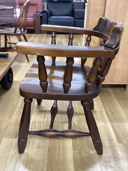 飛騨産業 (ヒダサンギョウ) ウィンザーチェア ブラウン キツツキマーク