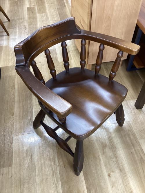 飛騨産業 (ヒダサンギョウ) ウィンザーチェア ブラウン キツツキマーク