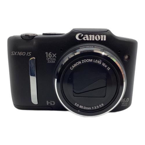 CANON (キヤノン) コンパクトデジタルカメラ 光学ズーム：16倍 PowerShot SX160 IS 1660万画素 乾電池 SDカード対応 -