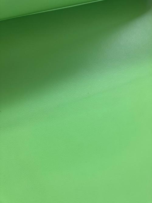 ベンチソファー 黄緑 228 3人掛け 合皮