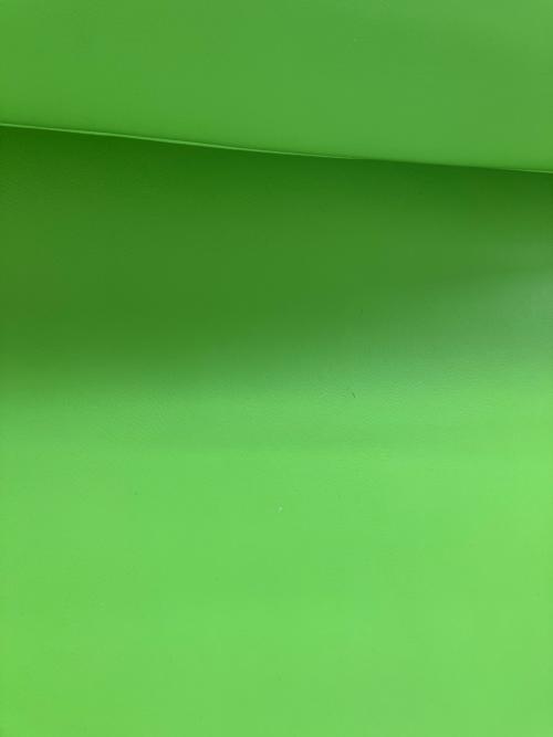 ベンチソファー 黄緑 228 3人掛け 合皮