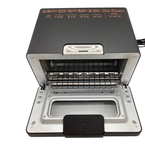 BALMUDA (バルミューダ) スチームトースター タイマーダイヤル接触不良 K05A-BK ヨゴレ有