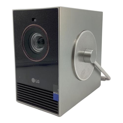 LG (エルジー) CineBeam Q ミニマル4Kレーザープロジェクター HU710PB 2024年製 406NTLE03584 動作確認済