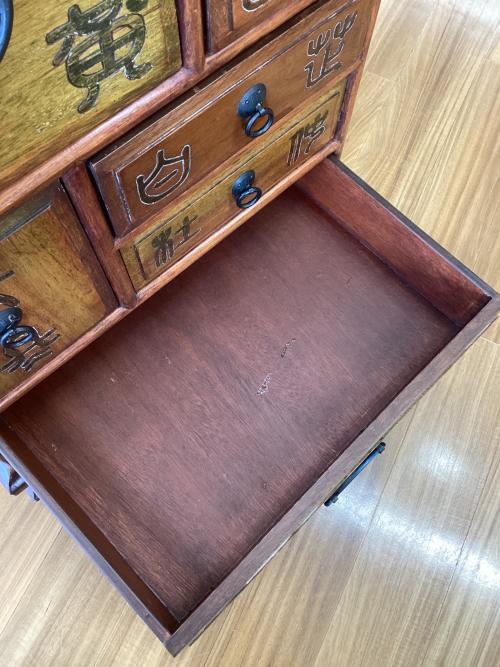 薬箪笥 ブラウン