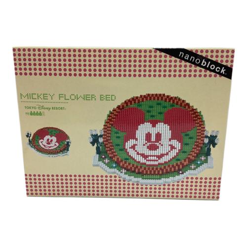 nano block MICKEY FLOWER BED 内袋未開封　ディズニーグッズ