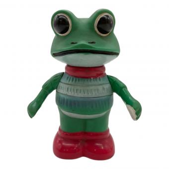 ソフビフィギュア クラウン家庭用品 劇団木馬座 ケロヨン