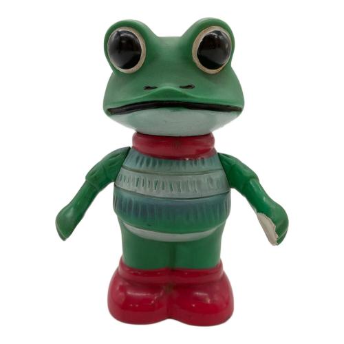 ソフビフィギュア クラウン家庭用品 劇団木馬座 ケロヨン