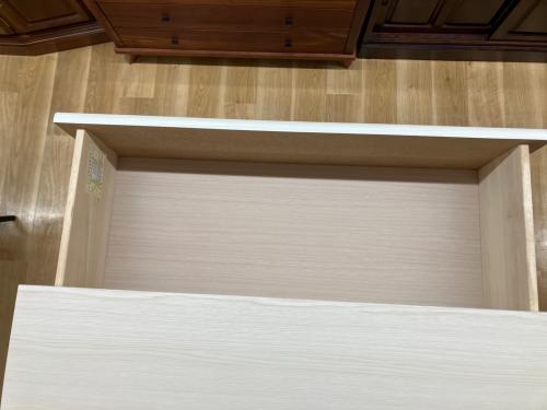 関家具 (セキカグ) チェスト サイドハガレ有 5段 ジェラード 幅80㎝