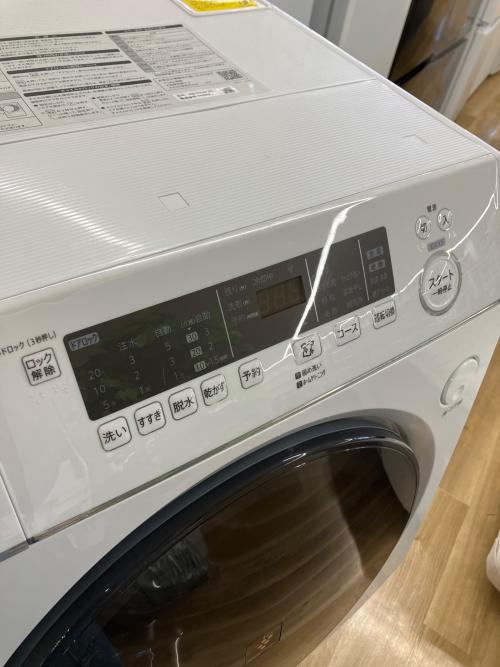 SHARP (シャープ) ドラム式洗濯乾燥機 ES-H10G-WL 2023年製