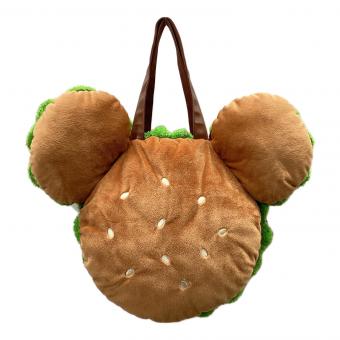 Disney RESORT (ディズニーリゾート) ディズニーグッズ ミッキーハンバー型 バッグ ミッキーバーガーシェイプ
