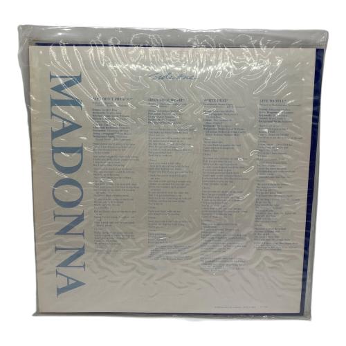 LP 初回プレス限定盤 マドンナ トゥルー・ブルー ピクチャーレコード P-15004