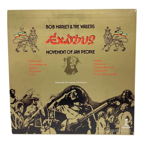 ボブ・マーリィ＆ザ・ウェイラーズ LP (EXODUS) エクソダス  国内盤 A-1-3/A-1-5 1978 movement of jan people レコード