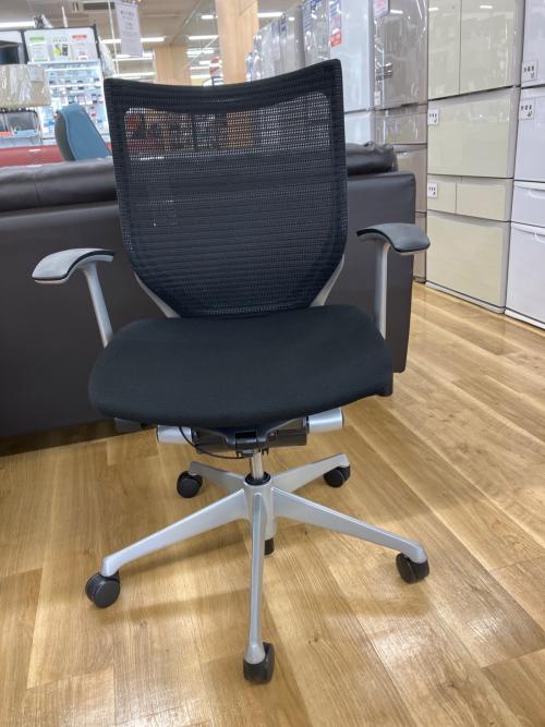 オカムラ オフィスチェア ブラック 2012年製 1人掛け CP43DR バロン