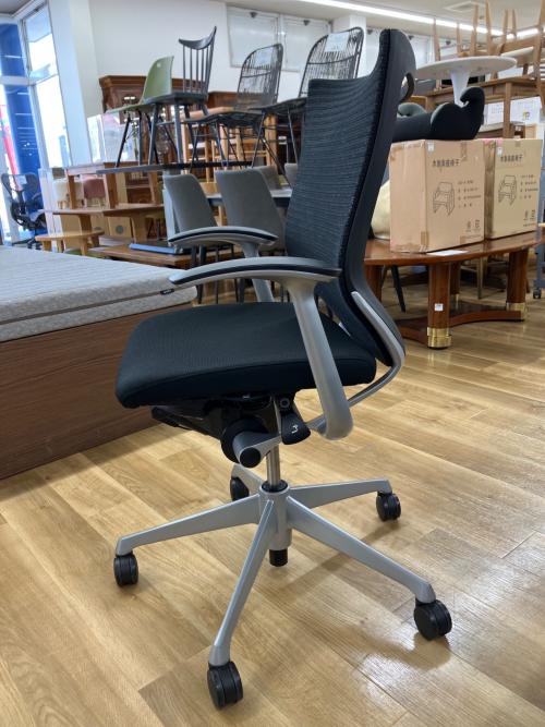 オカムラ オフィスチェア ブラック 2012年製 1人掛け CP43DR バロン
