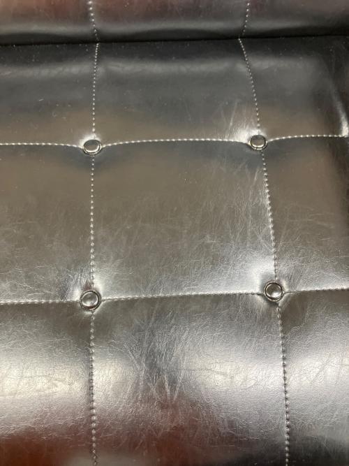 カリモク60 (カリモクロクマル) 2人掛けソファー スタンダードブラック 47 合皮 Kチェア