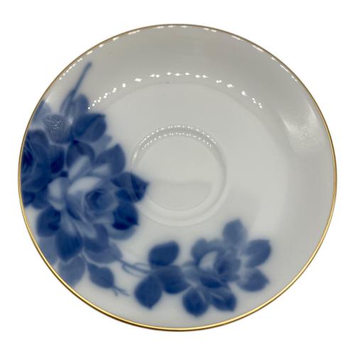 大倉陶園 (オオクラトウエン) コーヒーカップ&ソーサー ブルーローズ(8011)