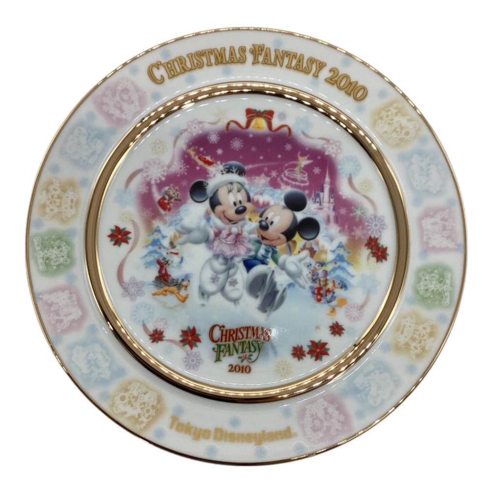 【新品未使用】  2010 イヤープレート DISNEY (ディズニー) イヤープレート CHIRISTAMAS FANTASY 2010