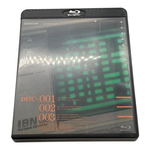 メディアファクトリー STEINS;GATE Blu-ray BOX Blu-ray BOX 特製ブックレット付 〇