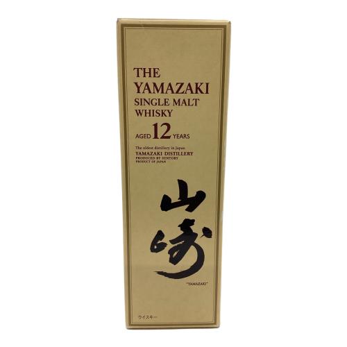 サントリー ジャパニーズウィスキー 700ml 山崎 12年 未開封