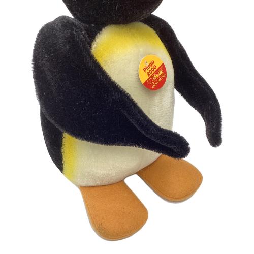 Steiff (シュタイフ) PINGU&BEAR(ピングー＆ベアー) 28cm＆16cm 2000年発売 1500体限定 ヌイグルミ ドイツ製