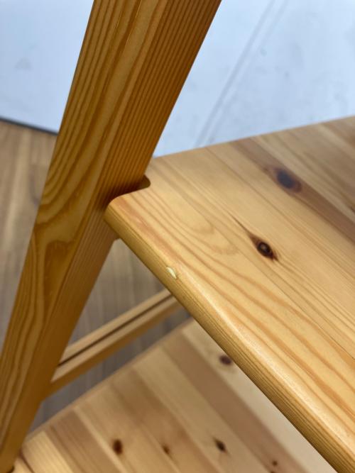 無印良品 (ムジルシリョウヒン) ユニットシェルフ ナチュラル ハンガーラック 302 シングル 棚3段