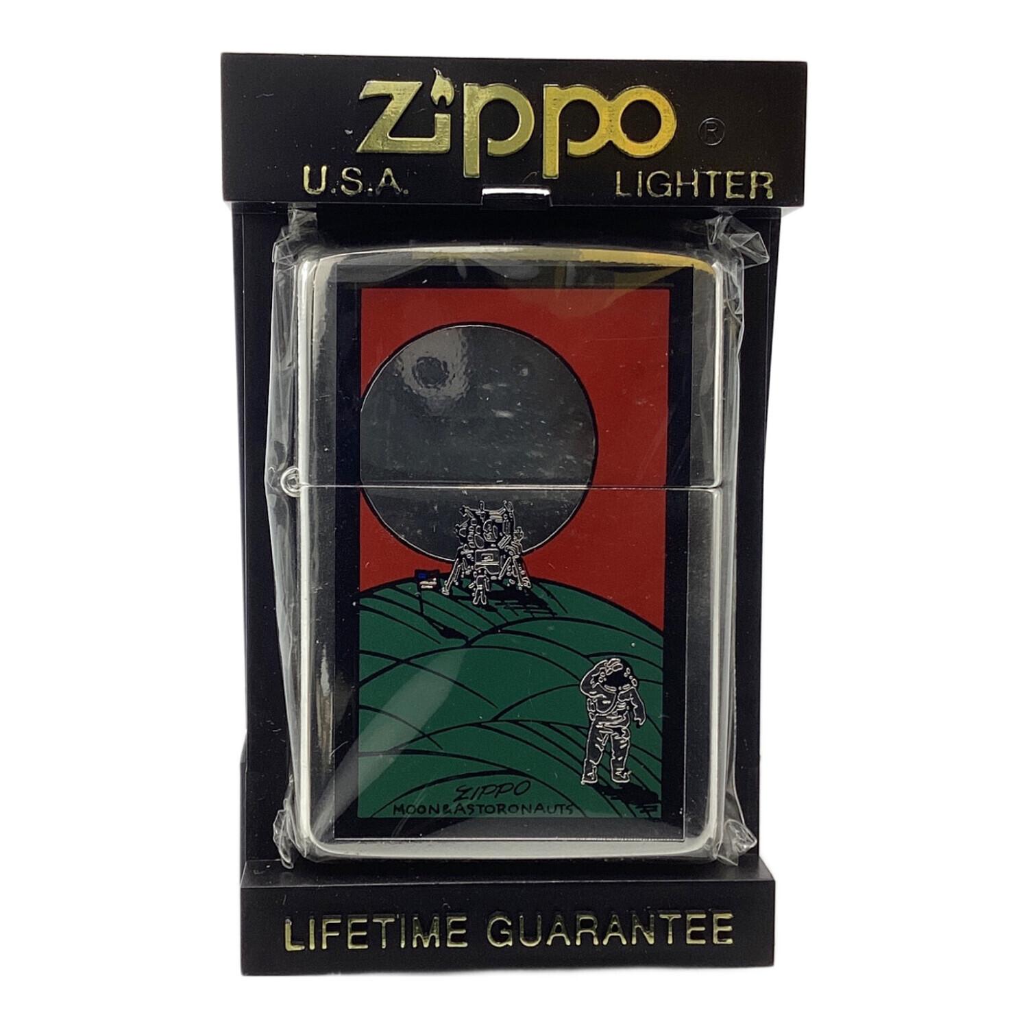 ZIPPO (ジッポ) オイルライター 芒に月 宇宙飛行士 1994年｜トレファク