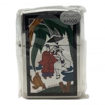 ZIPPO (ジッポ) オイルライター 花札 トリックアート 1994年