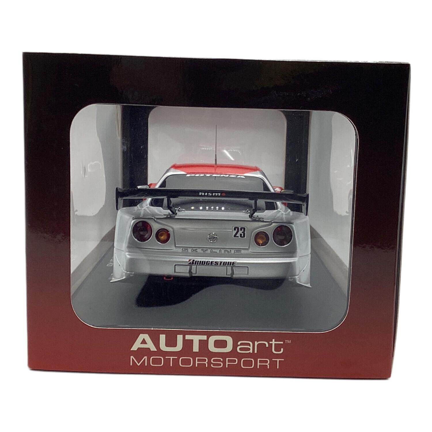AUTOart (オートアート) モデルカー NISSAN SKYLINE GT-R(R34) JGCT
