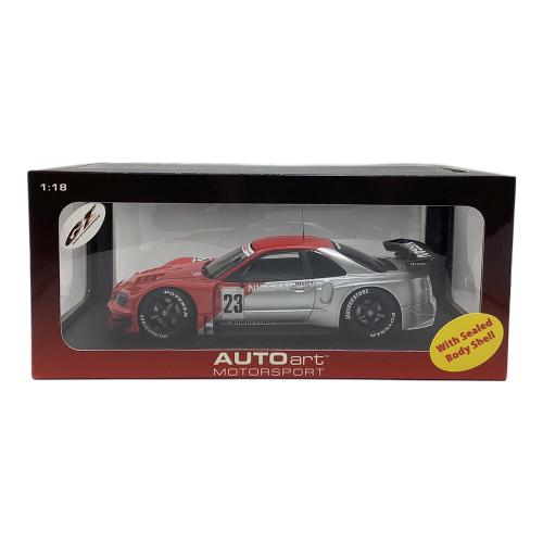 AUTOart (オートアート) モデルカー NISSAN SKYLINE GT-R(R34) JGCT 2003 TEST CAR #23