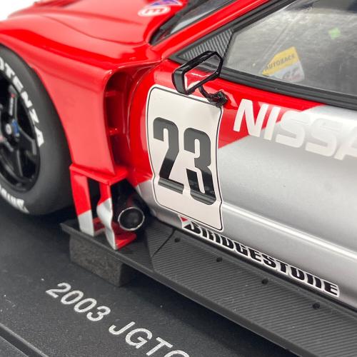 AUTOart (オートアート) モデルカー NISSAN SKYLINE GT-R(R34) JGCT 2003 TEST CAR #23