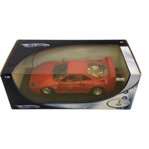 HOT WHEELS (ホットウィールズ) ミニカー 1/18 フェラーリ F40 1987