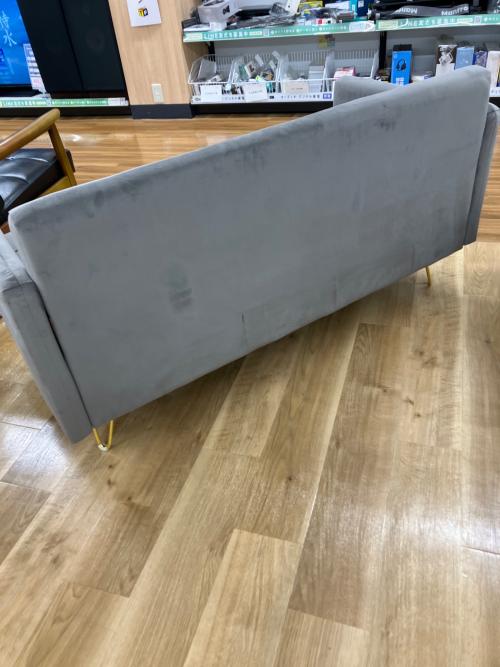 2人掛けソファー グレー