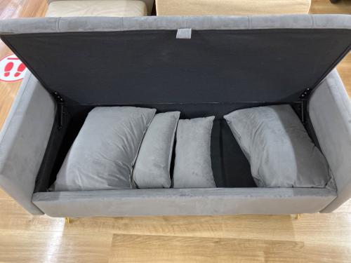 2人掛けソファー グレー