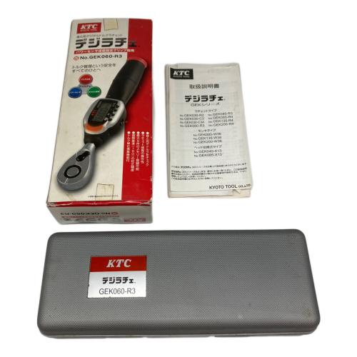 KTC (キョウトキカイコウグ) デジタルラチェット GEK060-R3