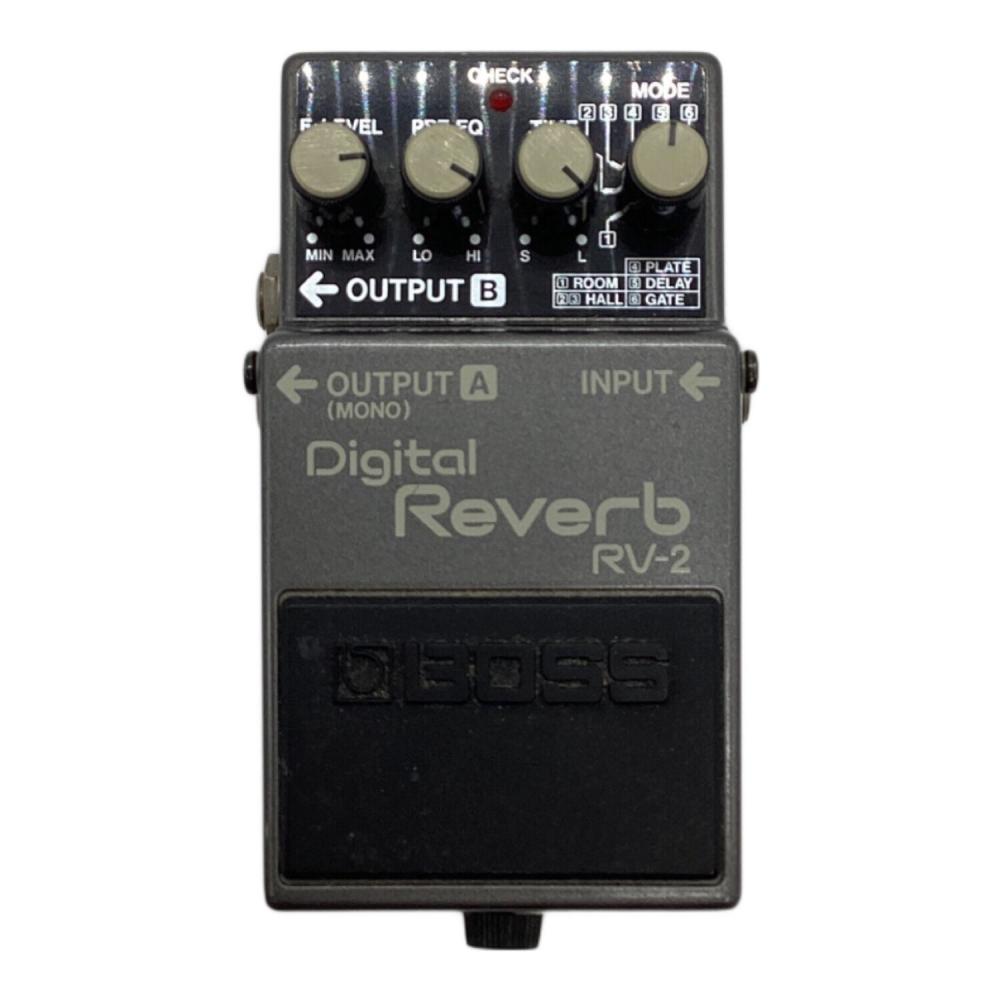 BOSS RV-2 日本製 BOSS (ボス) リバーブ Digital Reverb RV-2 日本製｜トレファクONLINE