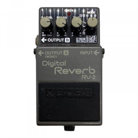 BOSS (ボス) リバーブ Digital Reverb RV-2 日本製｜トレファクONLINE