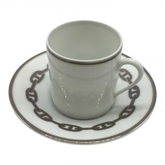 HERMES (エルメス) カップ&ソーサー シェーヌダンクル