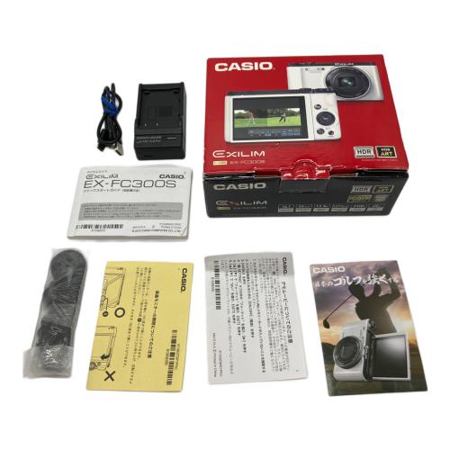 CASIO (カシオ) コンパクトデジタルカメラ EX-FC300S 動作確認済 ※画面