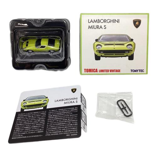TOMY (トミー) トミカ トミカリミテッドヴィンテージ LV ランボルギーニ ミウラS (黄緑)