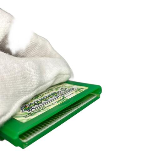 Nintendo (ニンテンドー) ゲームボーイアドバンス用ソフト ポケットモンスター リーフグリーン CERO A (全年齢対象)　GBAソフト ワイヤレスアダプタ同梱　